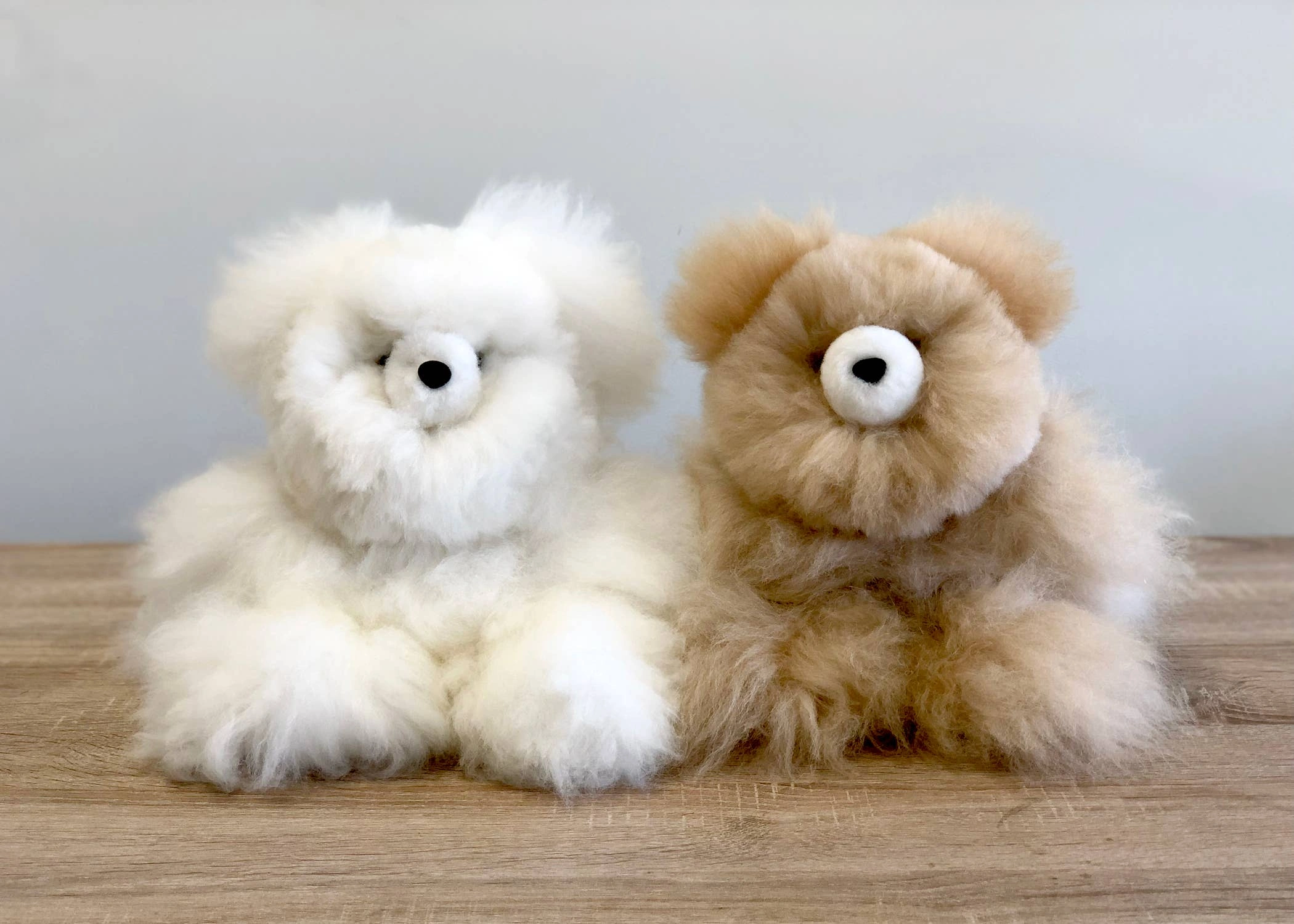 Cuddly Alpaca Bear Plushie – Soft & Sweet Friends